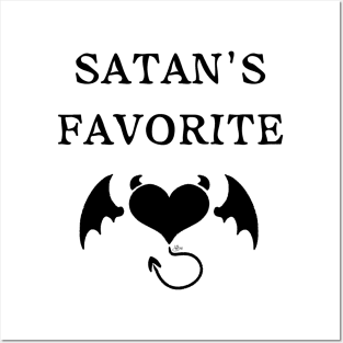 Satan's Favorite (Filled) Posters and Art